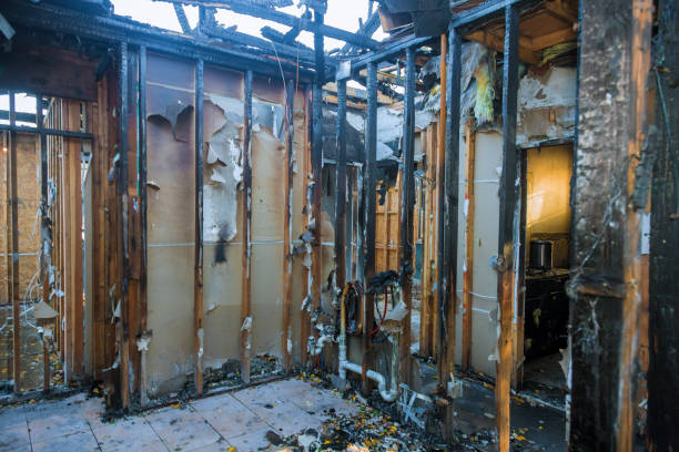 Professional Fire Damage Repair technician working in Hudson Oaks, TX